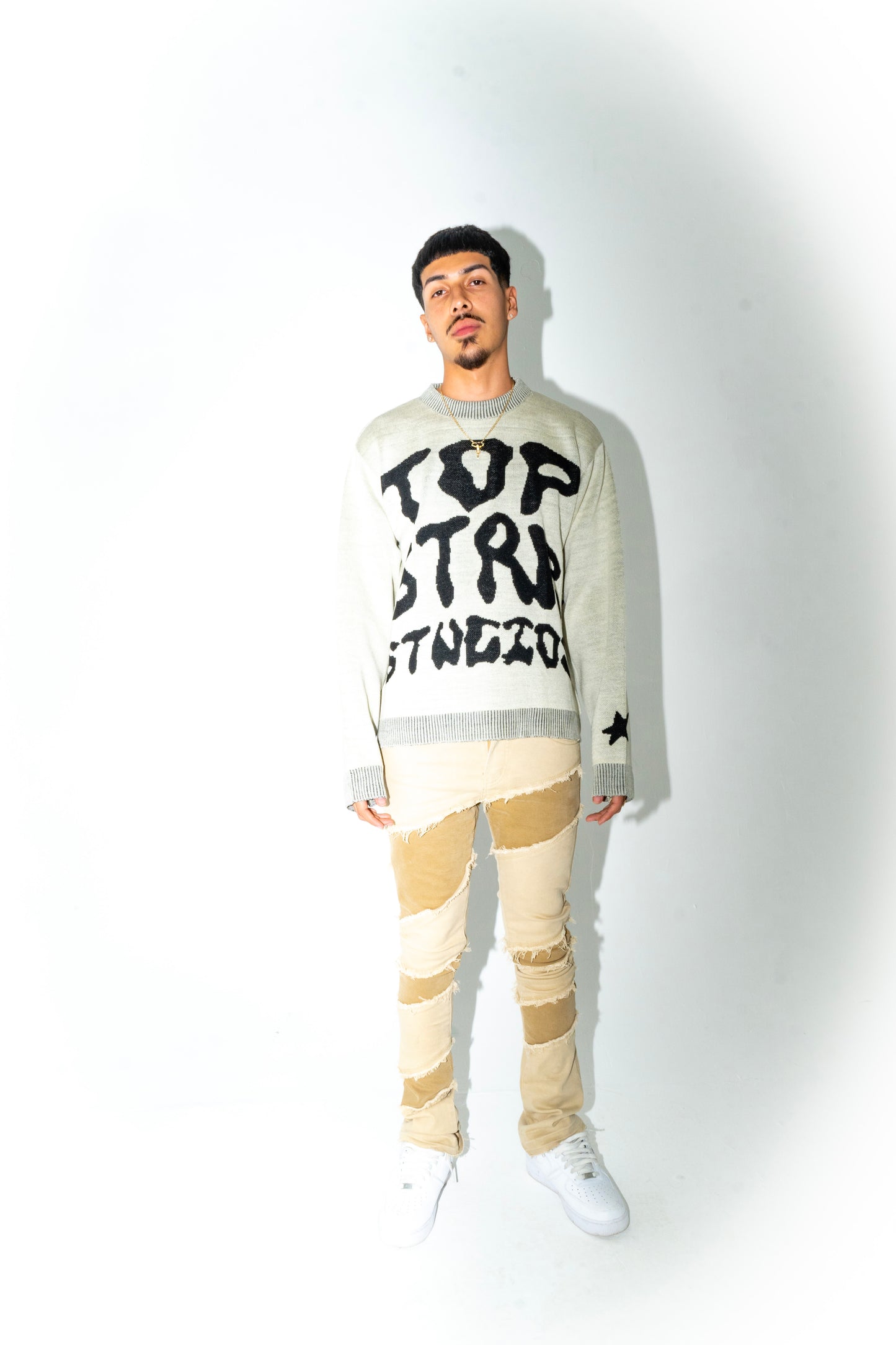 'YOUR WORLD' SWEATER - CREAM